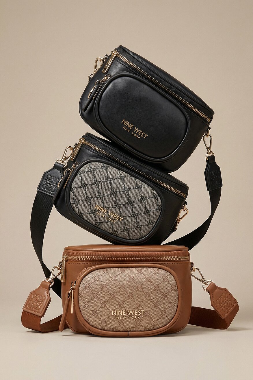 
                Сумка З Ремінцем NINE WEST ЧОРНИЙ - 5906751317198