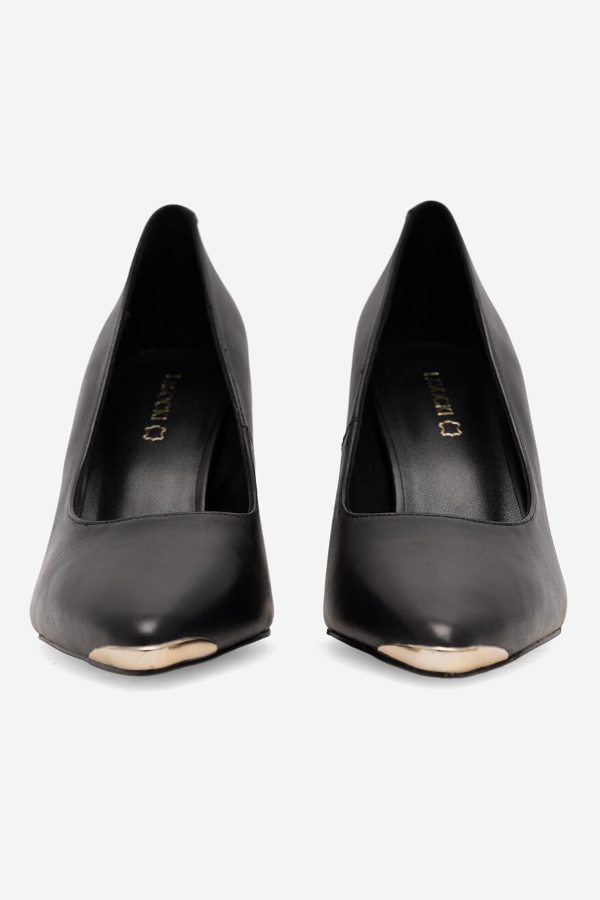 
                Lasocki - Skórzane czółenka - 5904862945811