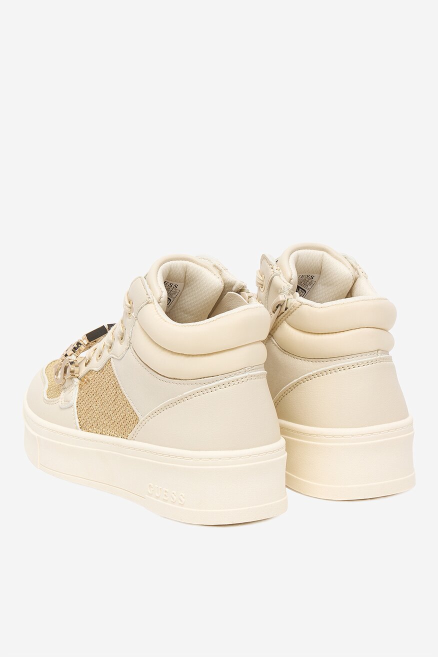 
                        Sneakers GUESS CEOWB-AVO-357-05 Złoty - 5906751754931