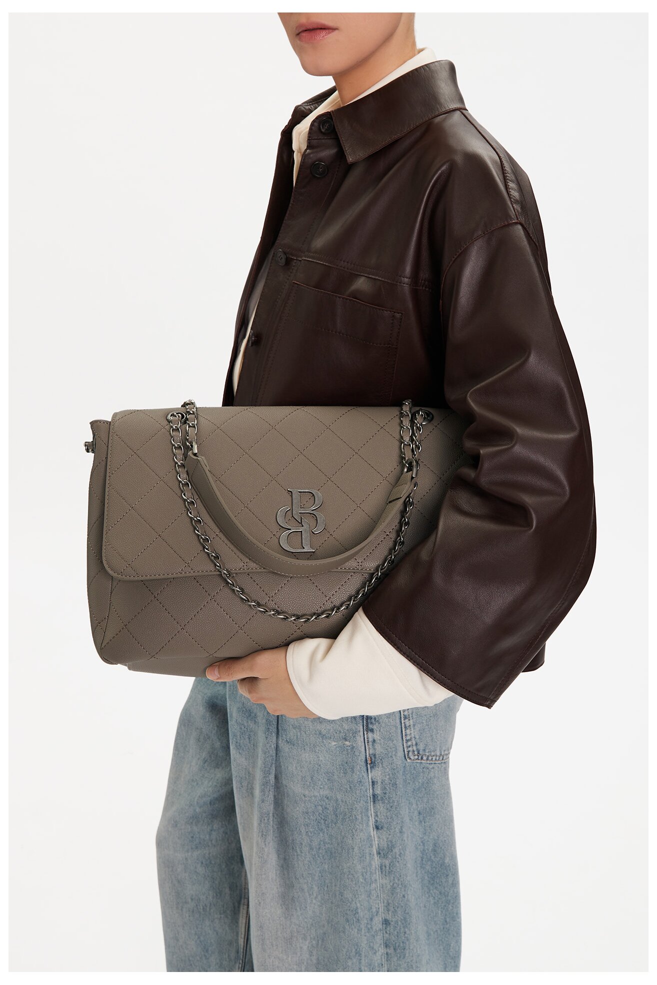 Сумка З Ремінцем Badura C-ALEXIS-LA482-3031 ТАУПЕ