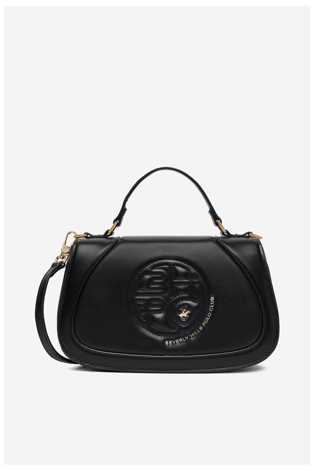 Torebka Beverly Hills Polo Club CEO-BHPC-L-003-09 Czarny