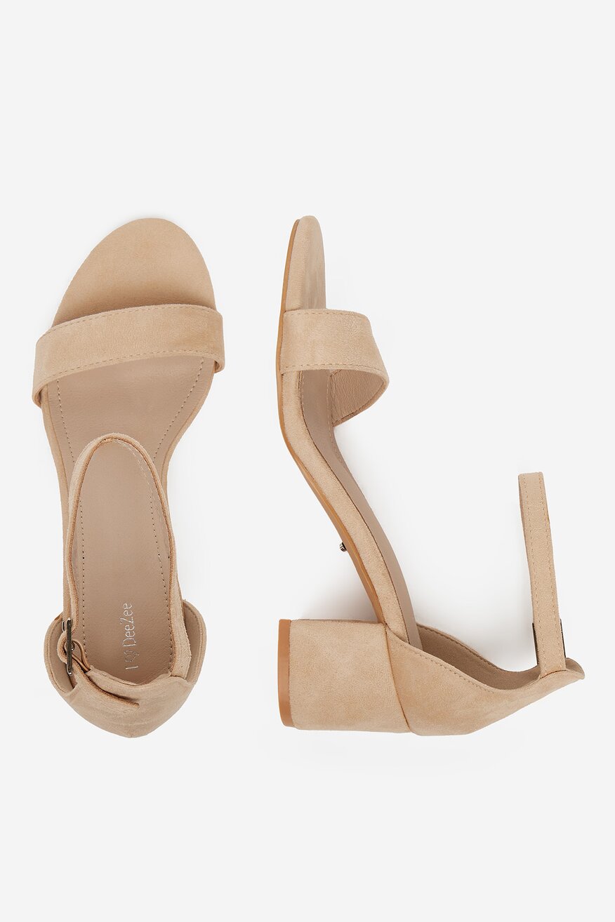 DeeZee - Sandały na słupku - 5904410872934