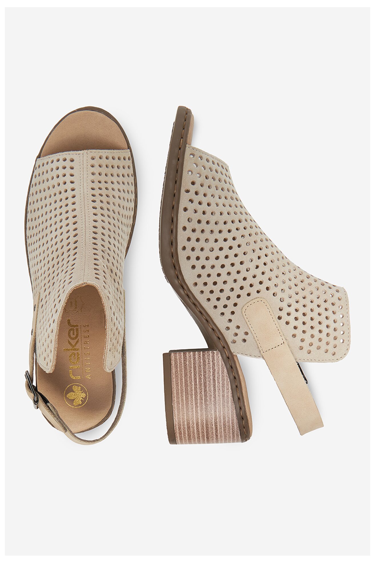 Сандали Rieker CEO-V0590-60 БЕЖОВ