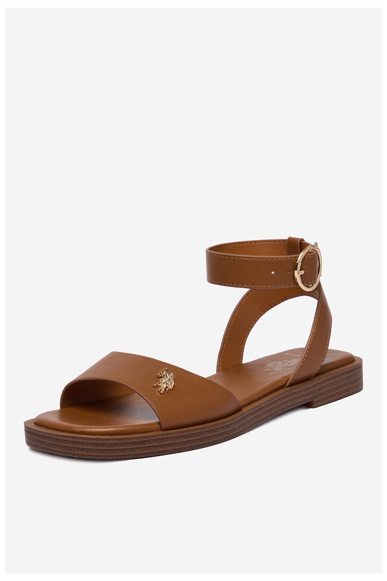 Sandały U.S. POLO ASSN. EO-MARINA001W/6Y1 Camel