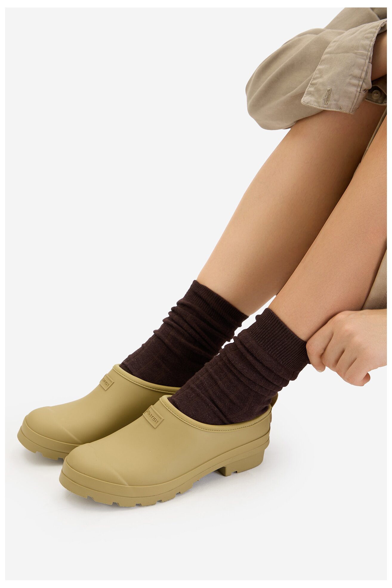 Kalosze HUNTER CEO-SJY-S Khaki