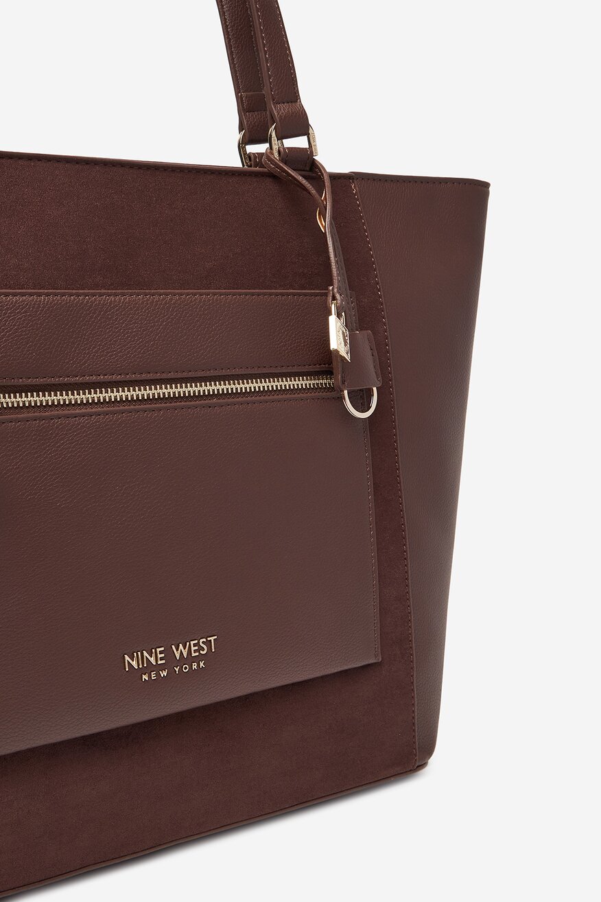 Kabelka NINE WEST HNĚDÁ - 5906751370087