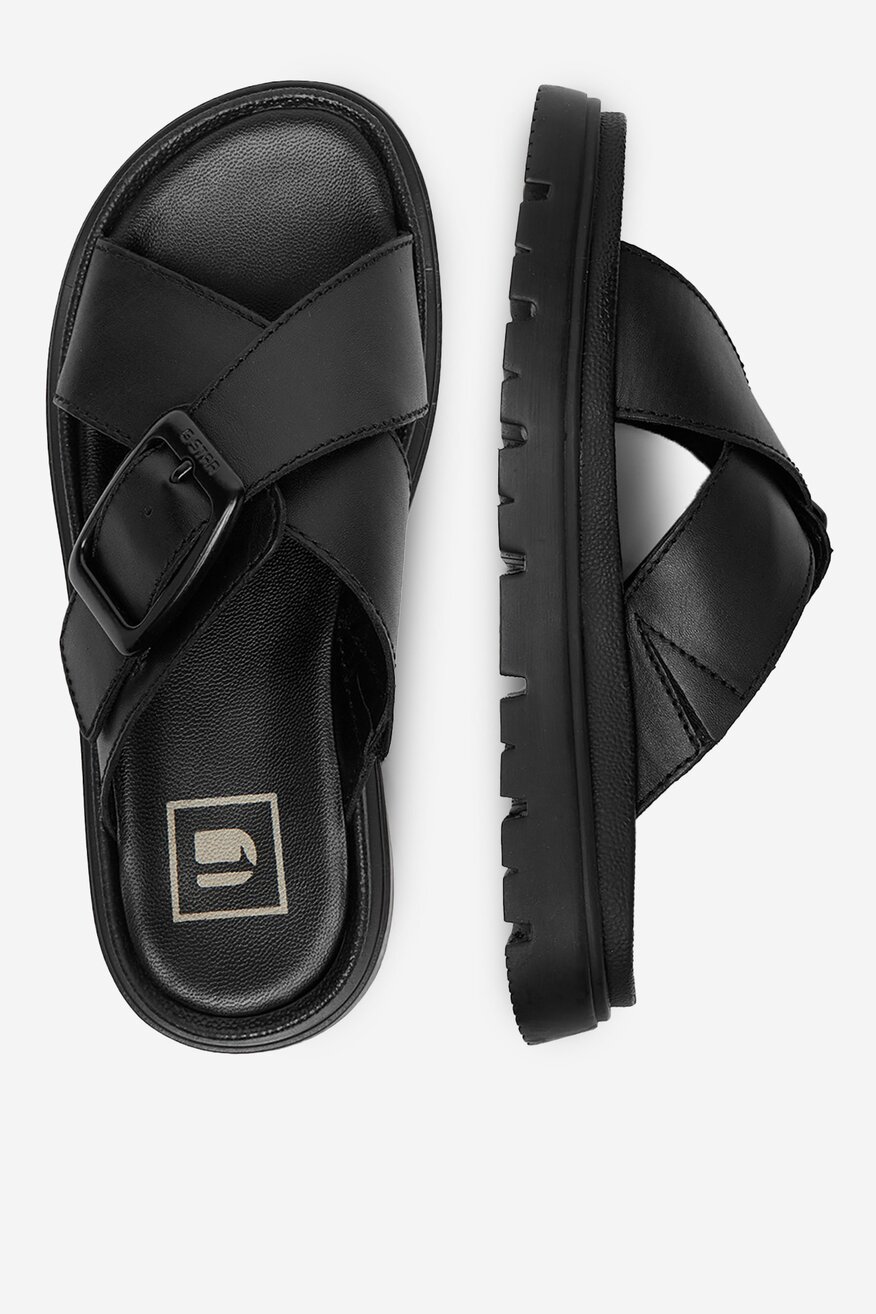 
                G-STAR RAW - Klapki skórzane - 5906751855621