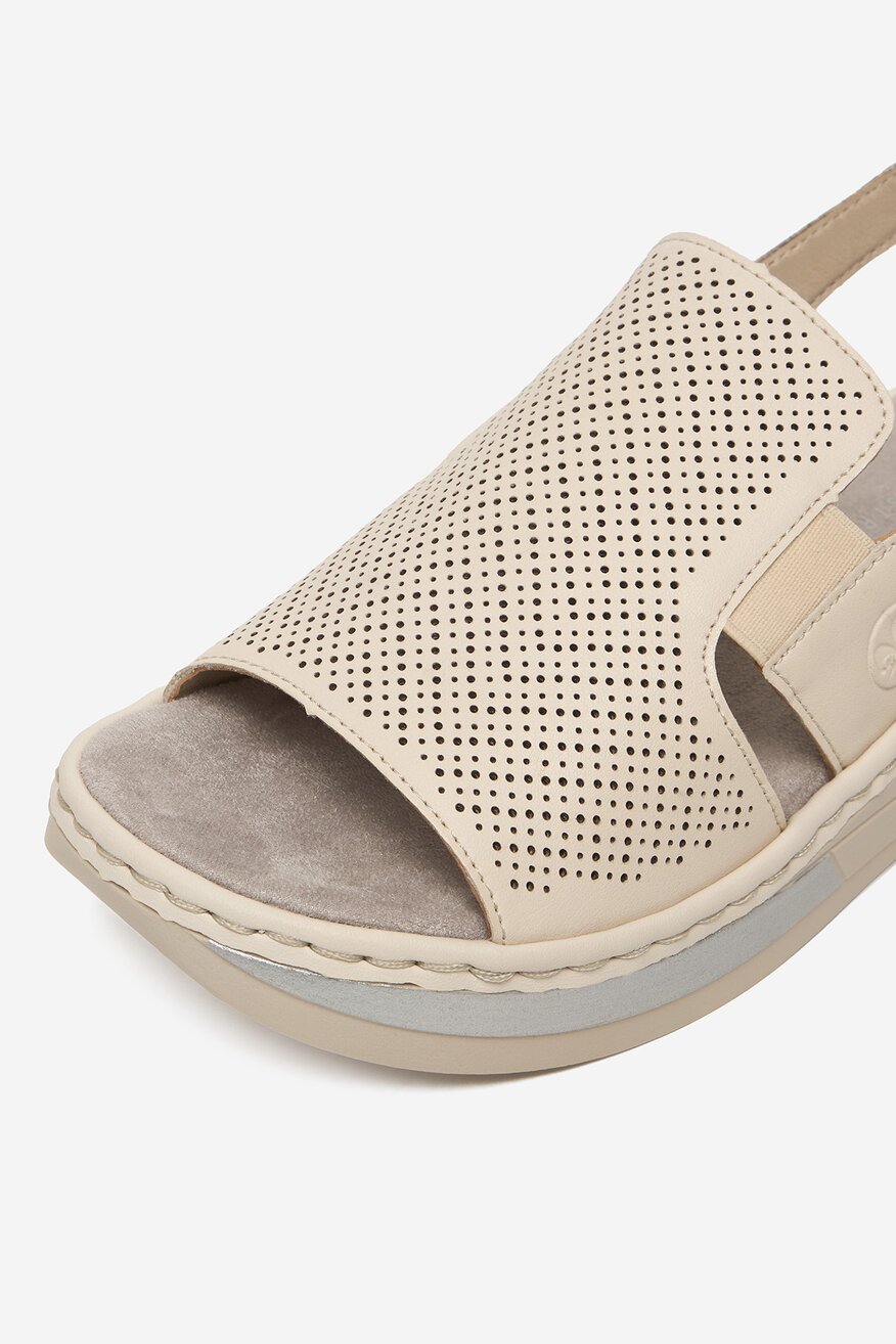 Rieker - Sandały skórzane - 5906751765838