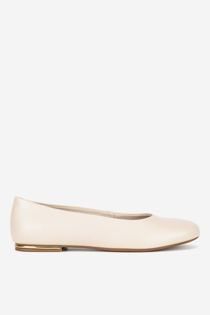 
                Lasocki - Baleriny skórzane - 5906751002377