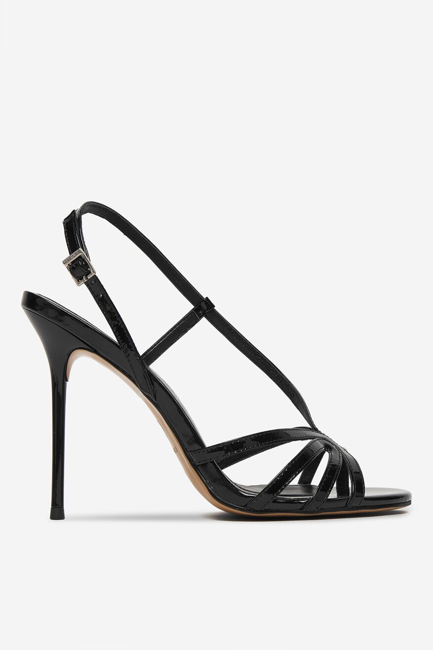 
                EVA MINGE - Sandały skórzane - 5906751805541