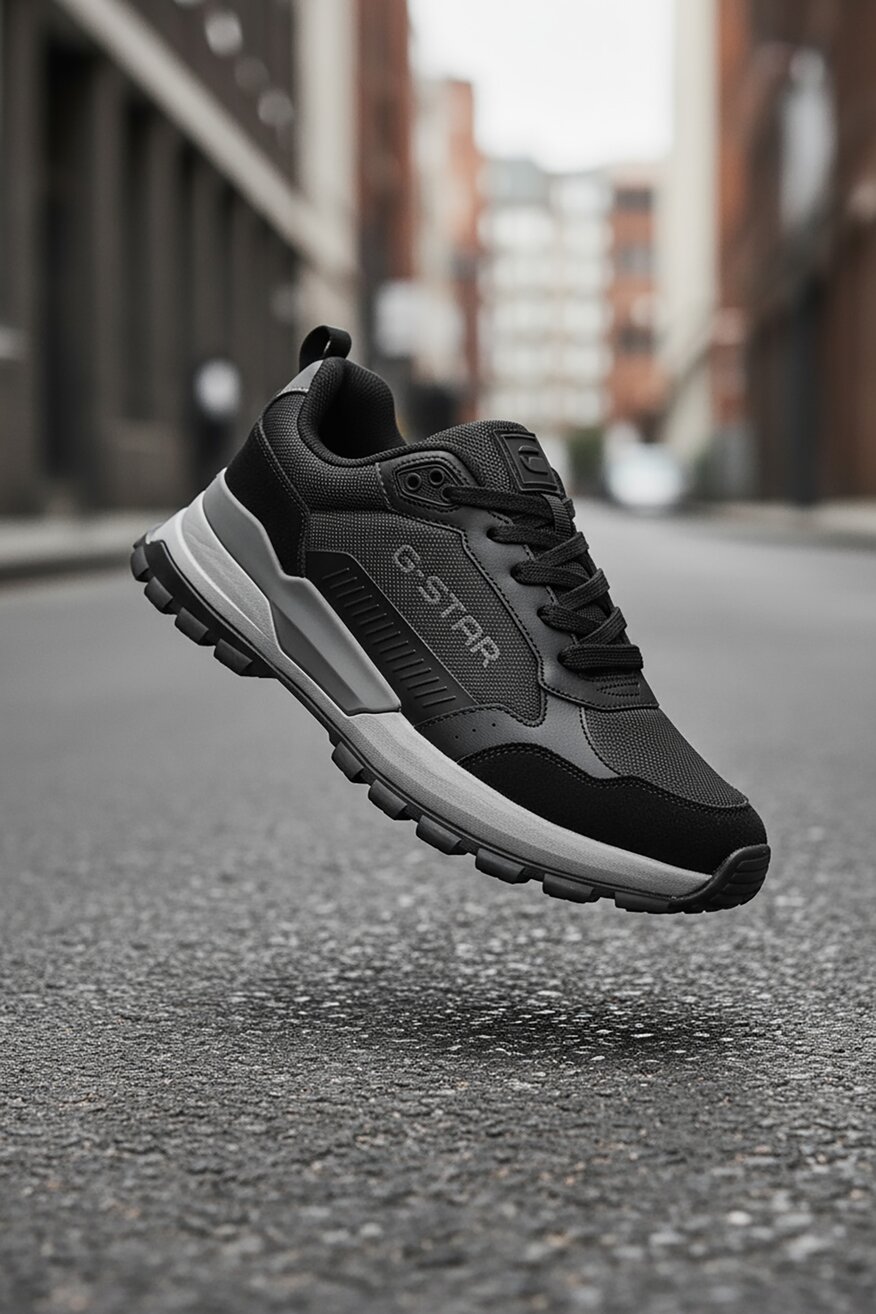 Sneakerși G-STAR RAW NEGRU - 5906751348826
