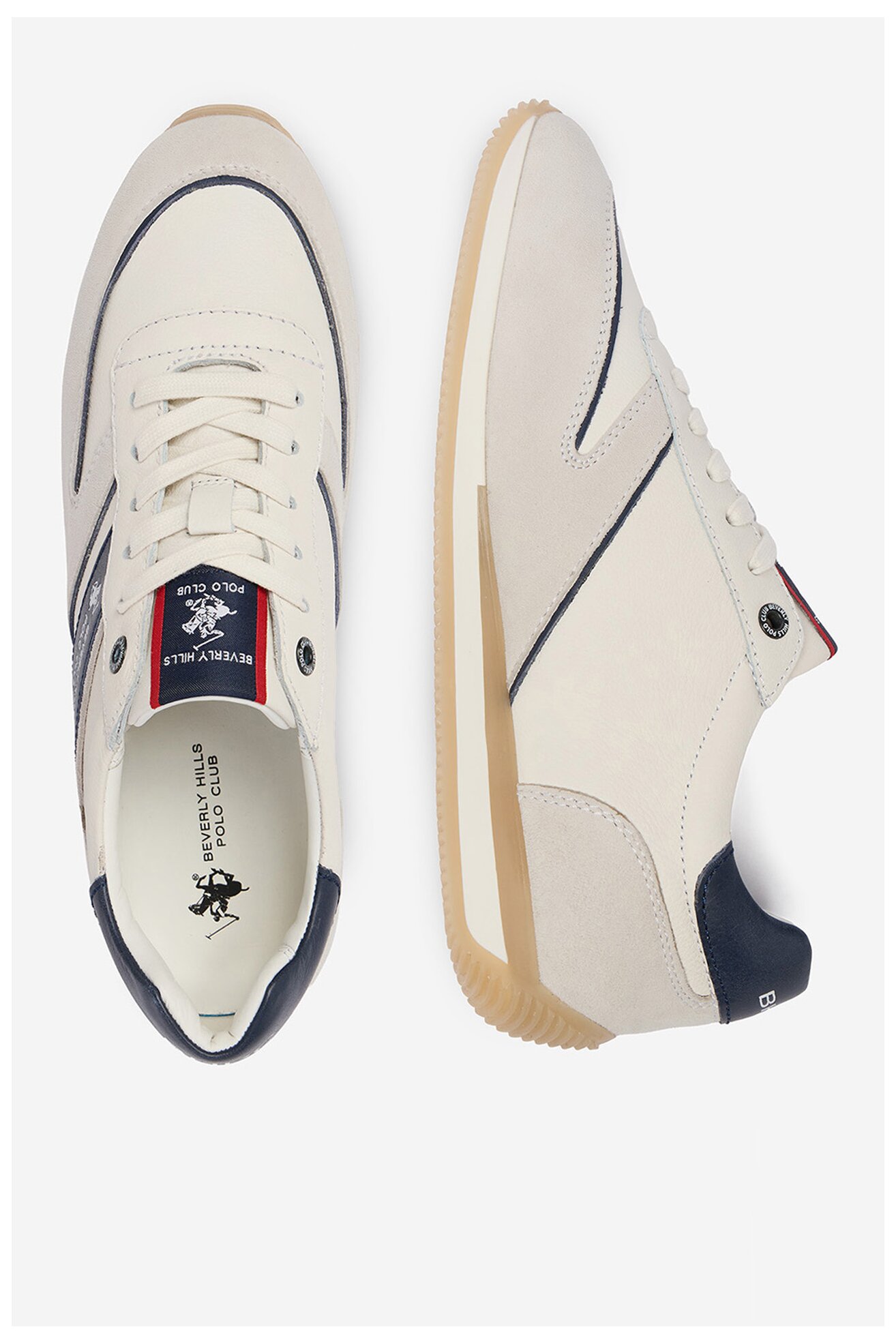 Sneakers Beverly Hills Polo Club EO-SCOTT-12 MI08 Biały