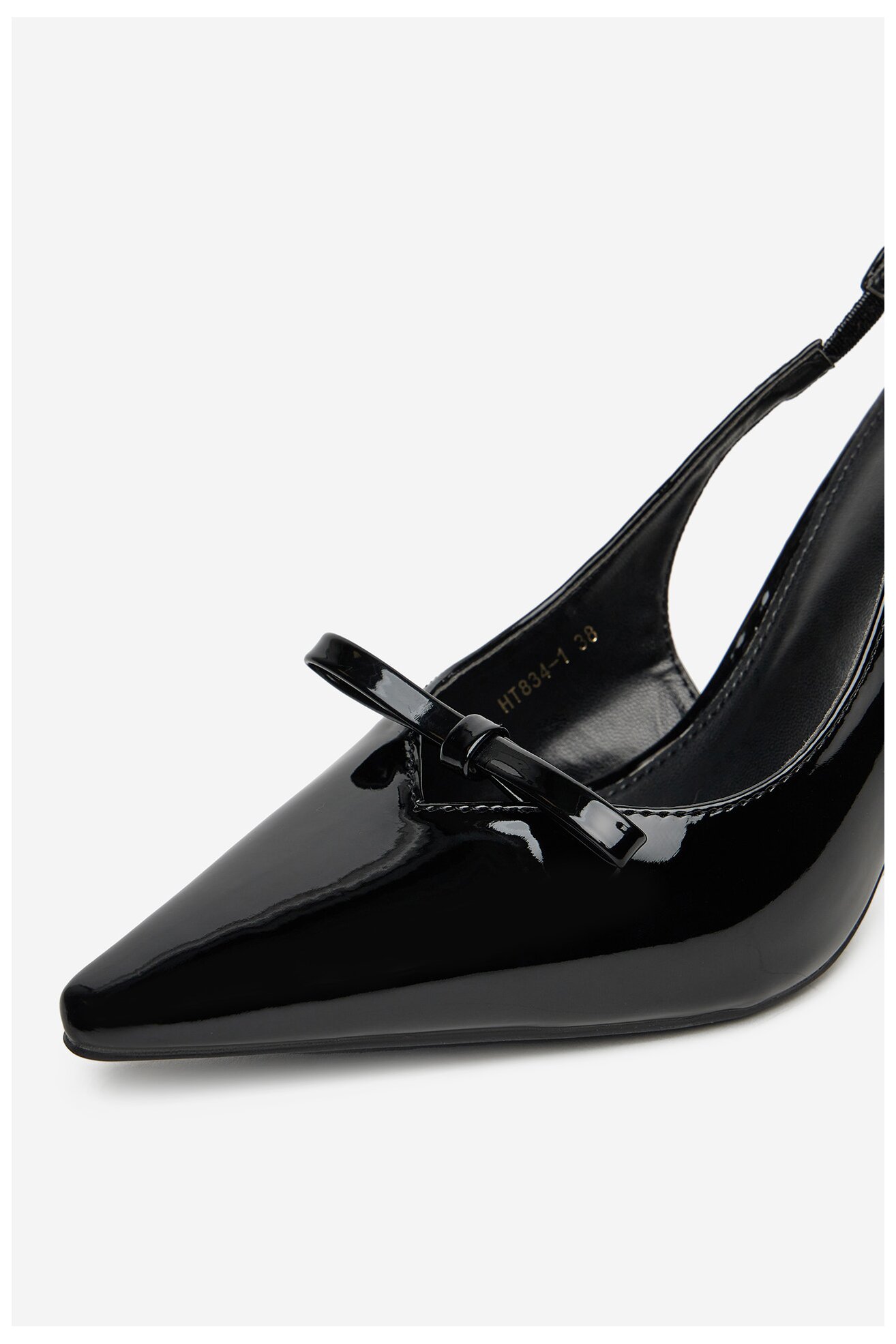 Czółenka DeeZee HT834-1 Czarny