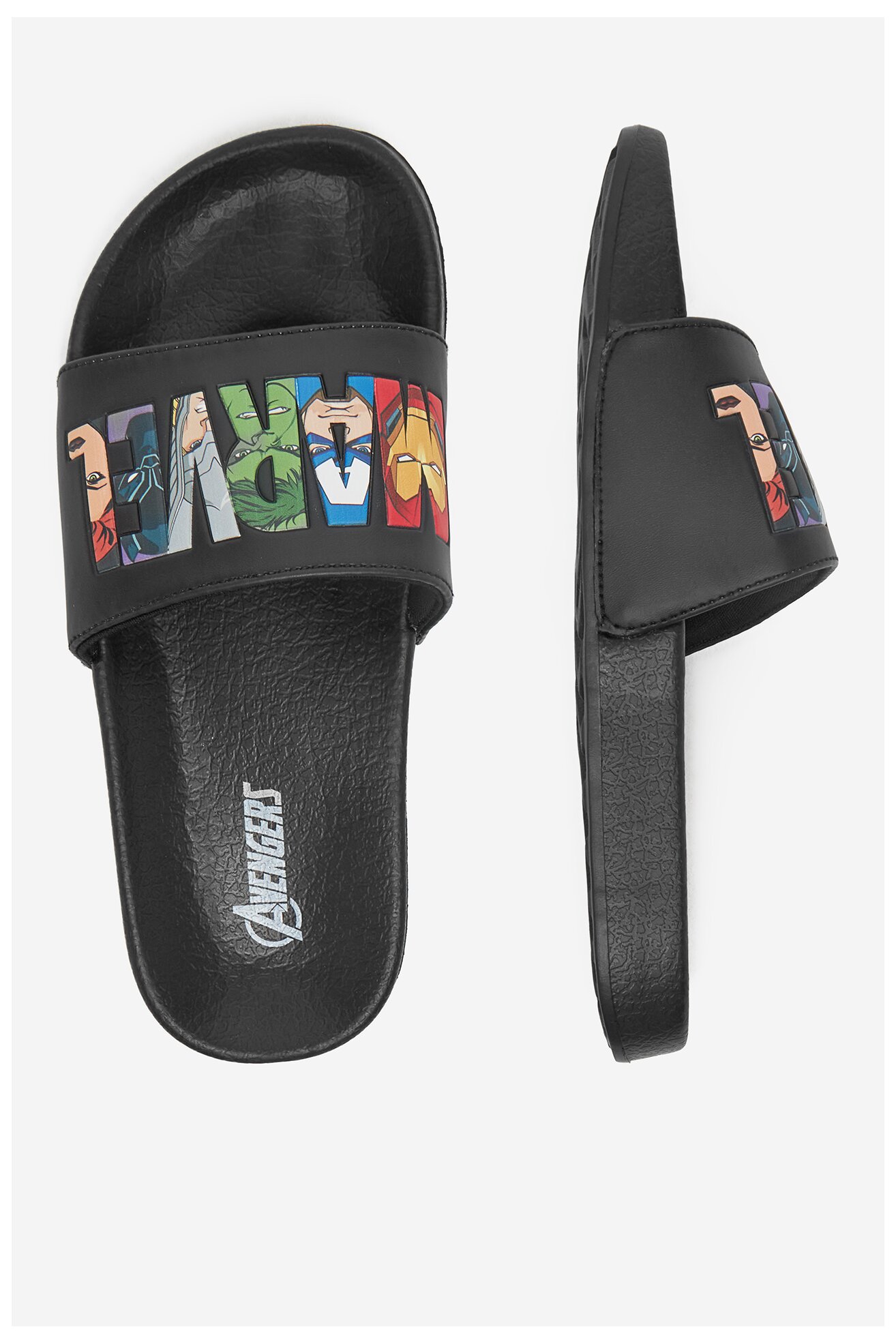 Șlapi pentru bazin Avengers CEO-AW25-340AVMV NEGRU