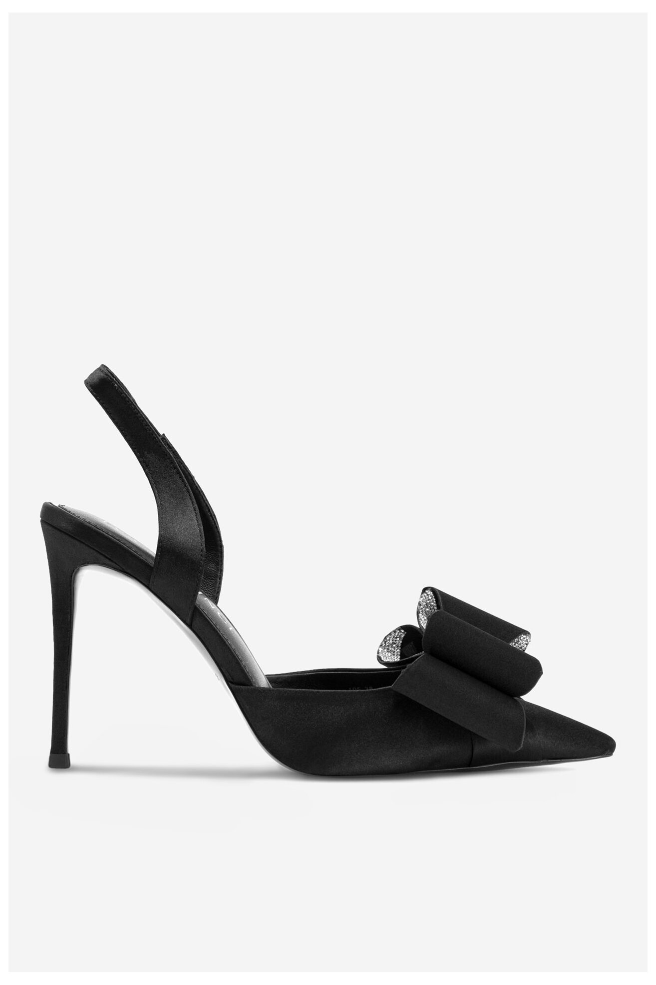 Czółenka EVA MINGE MIA-SLT18267-195 Czarny