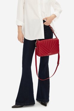 Сумка З Ремінцем Badura C-ADALE-XCH003 БОРДОВИЙ