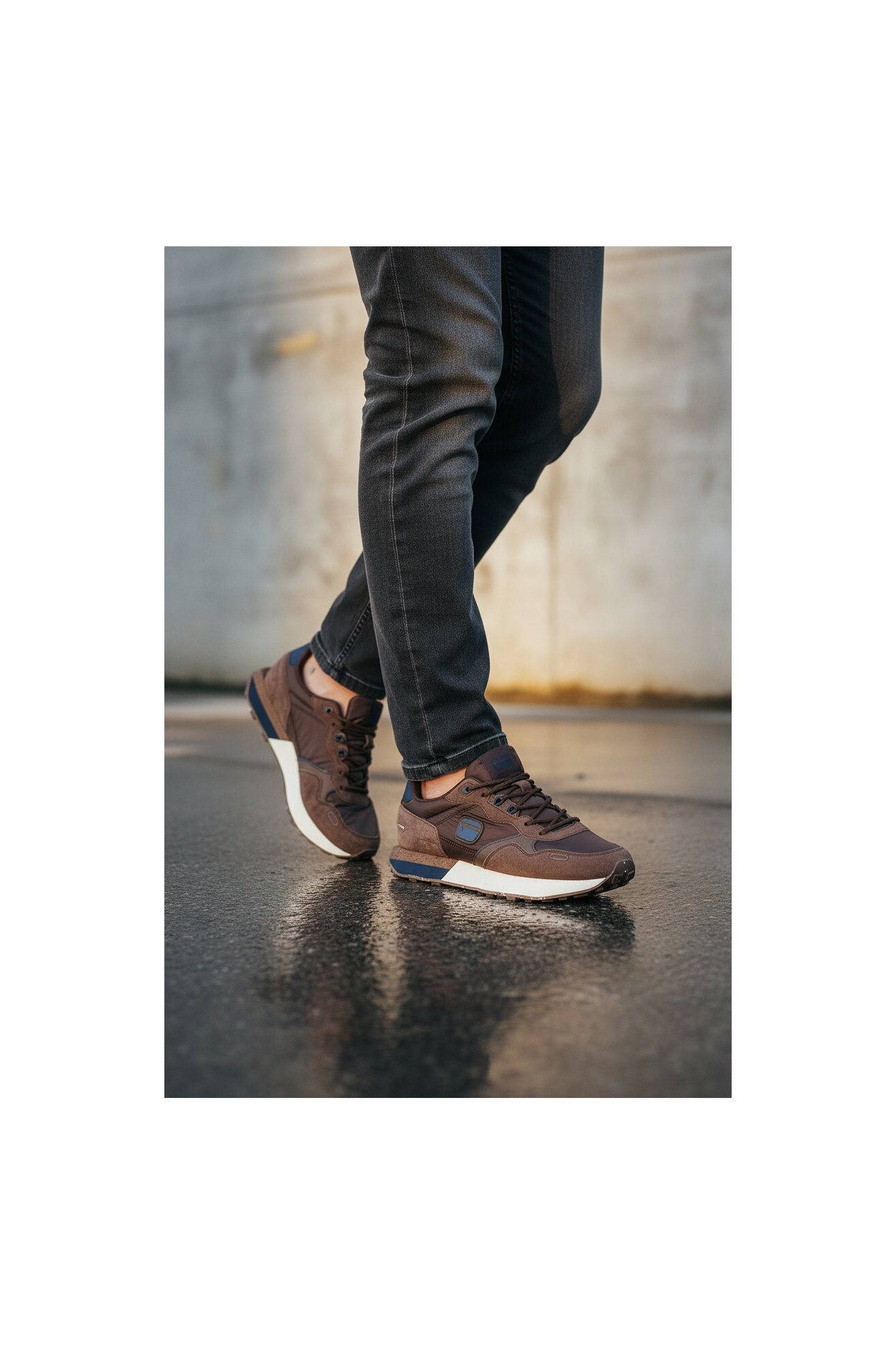 Sneakers G-STAR RAW CEO-LEO-01 WE Brązowy