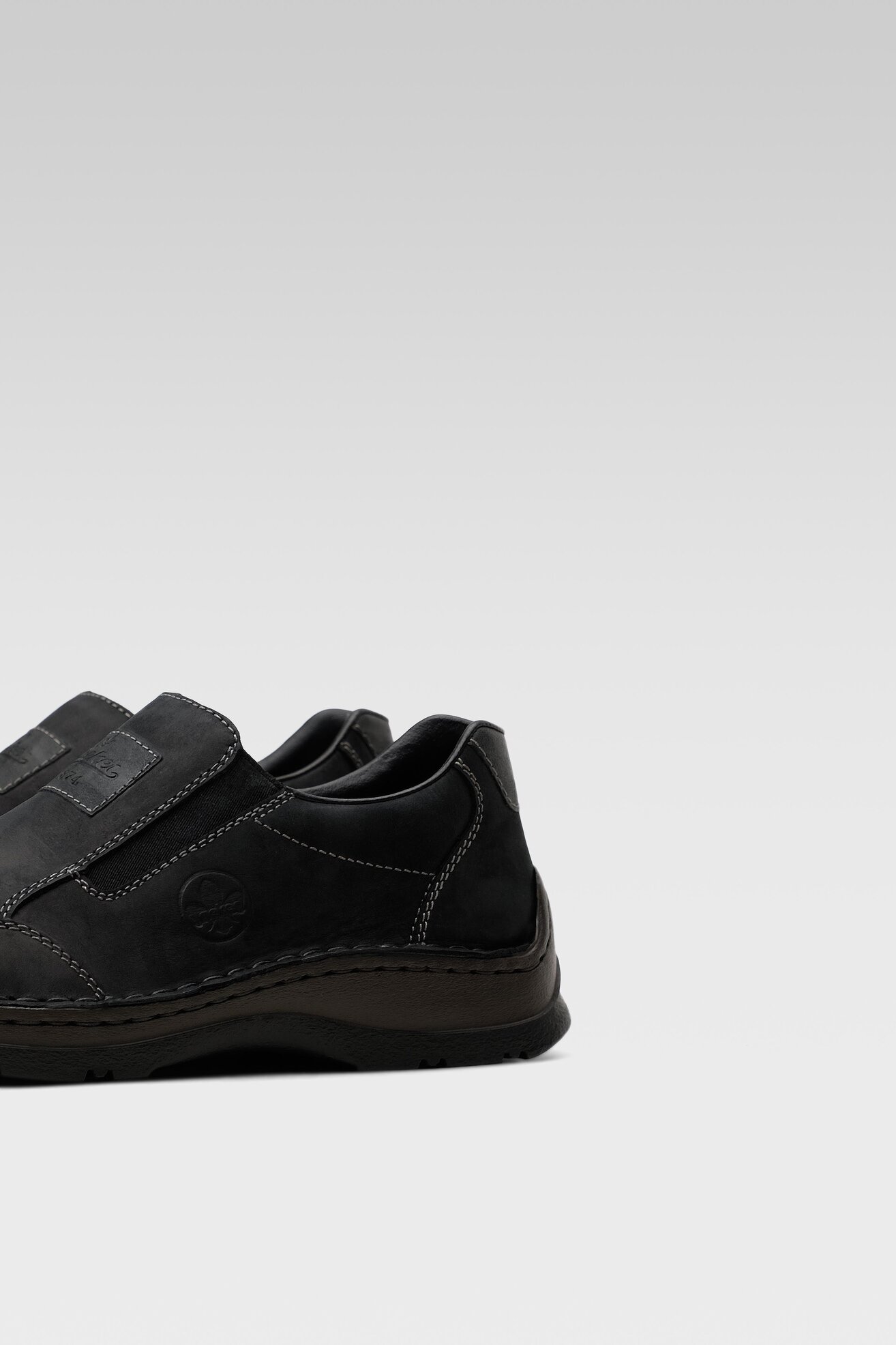 Półbuty Rieker 05354-00 Czarny