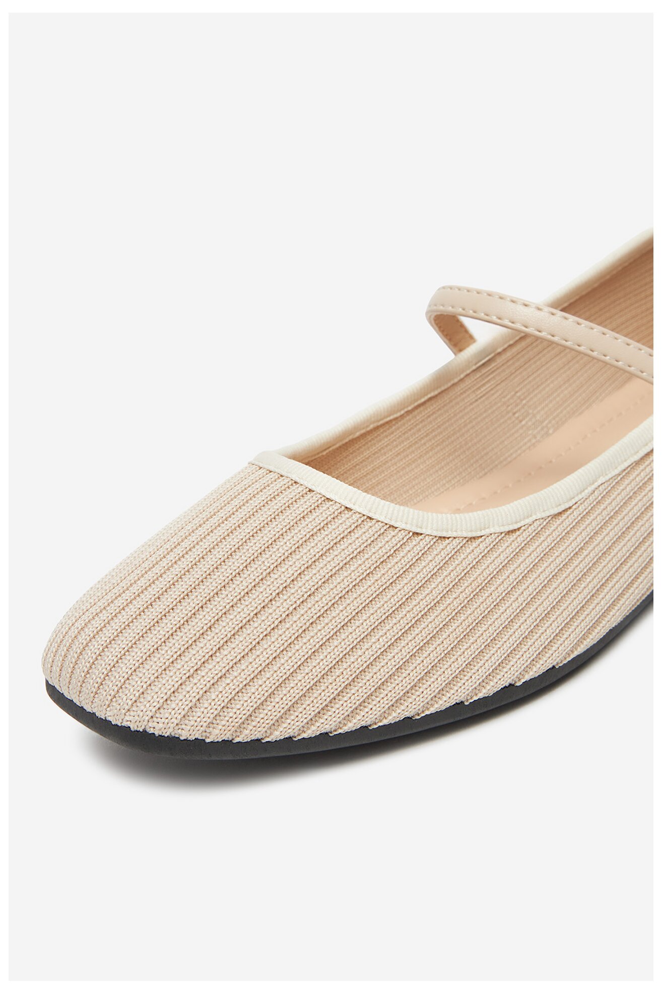 Baleriny Jenny WFA3548-3 Beżowy
