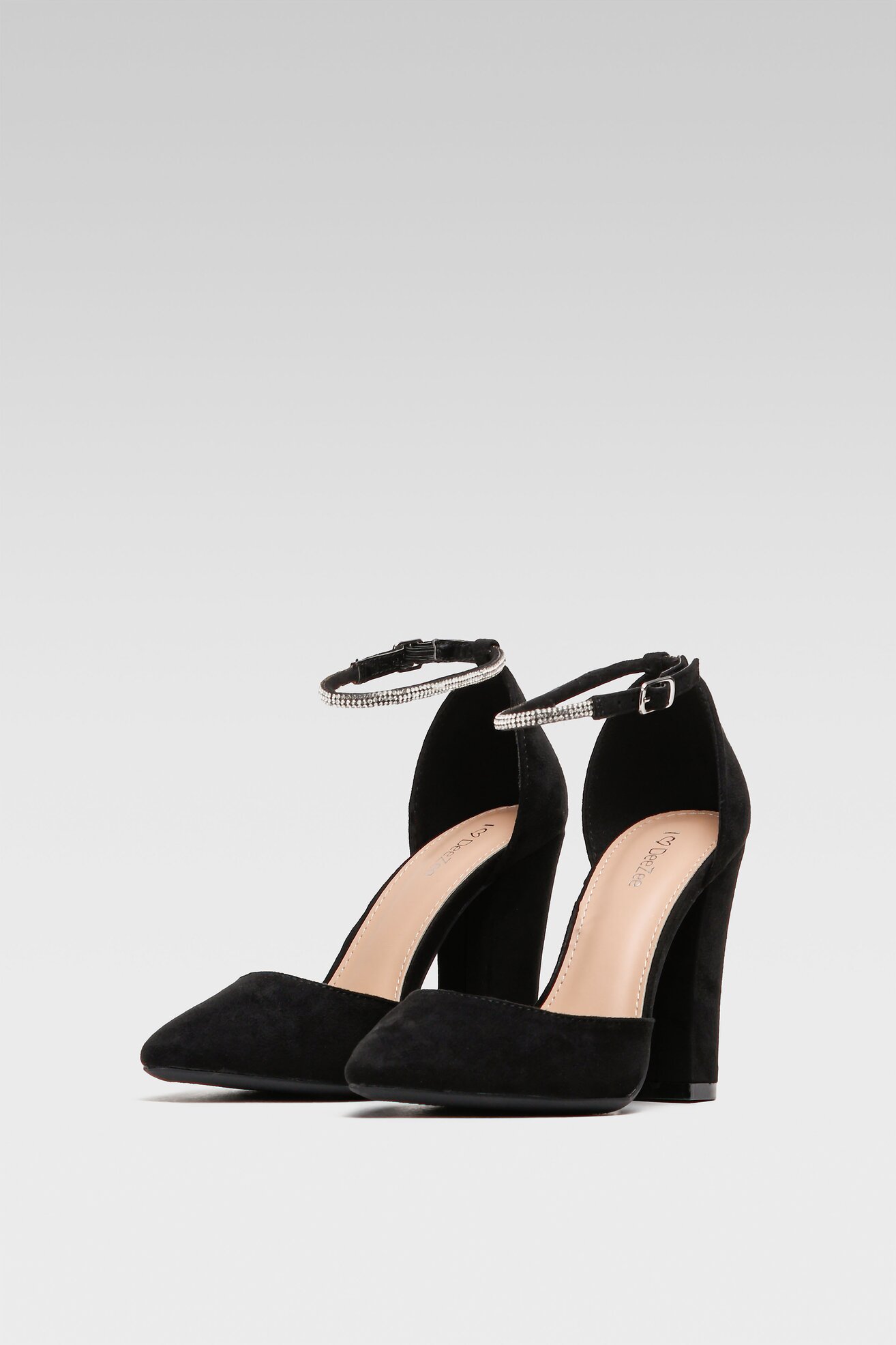 Czółenka DeeZee KL-091201-01 Czarny