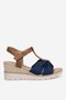 Sandály Clara Barson WS6253-06 TMAVĚ MODRÁ
