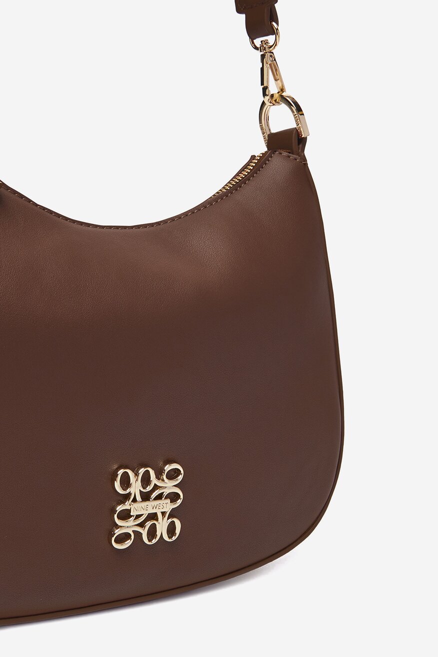 Kabelka NINE WEST TMAVĚ HNĚDÁ - 5906751220870