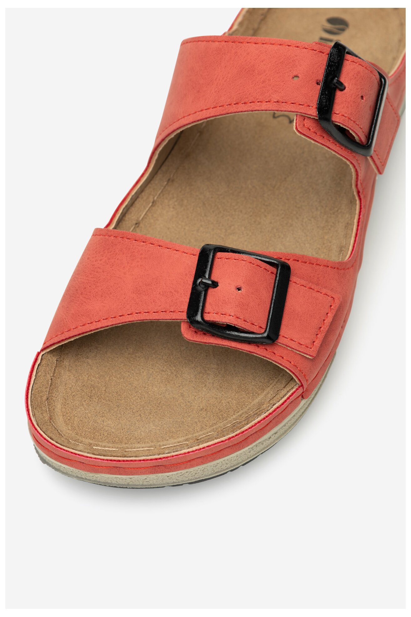 Klapki Inblu PF030100 Czerwony