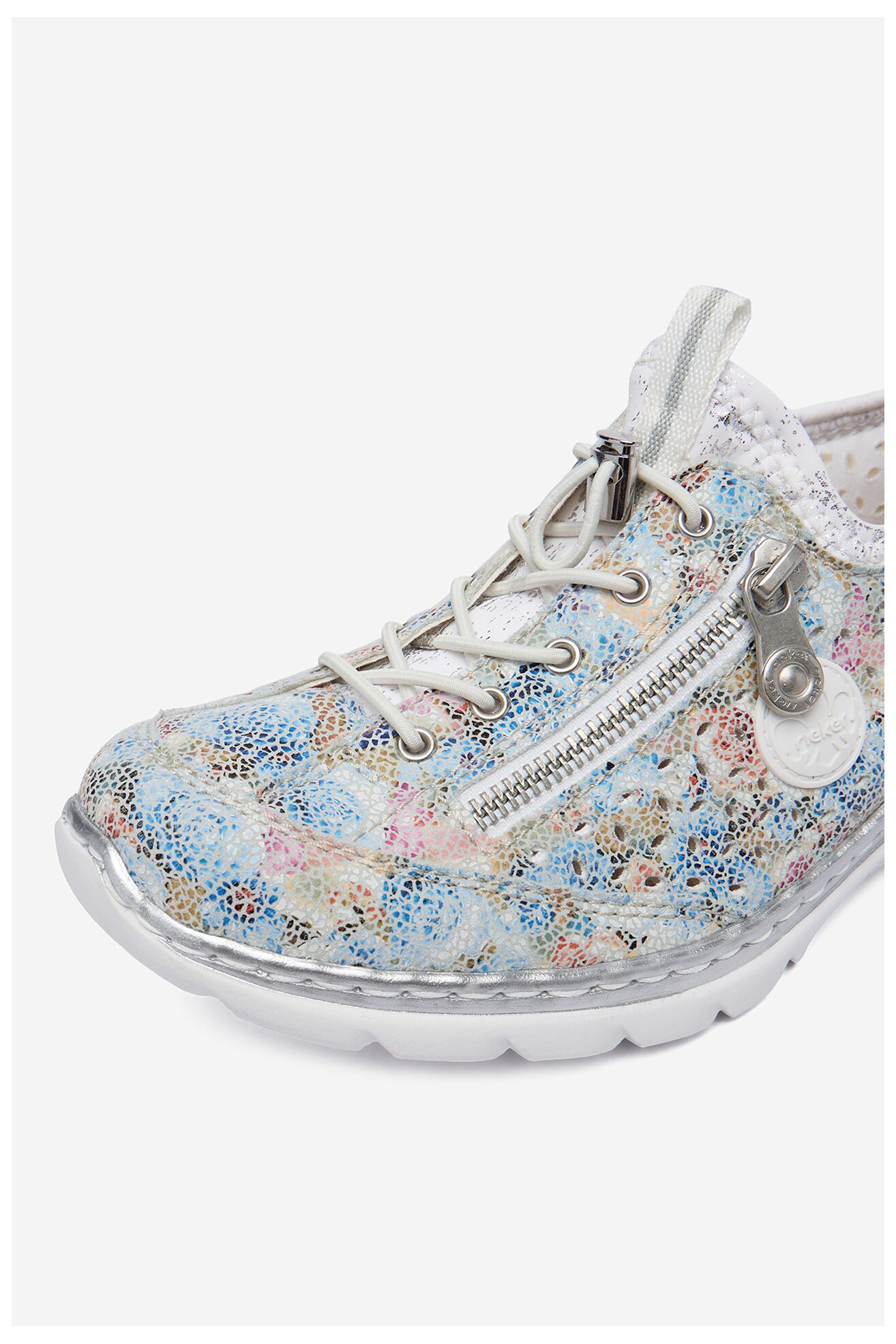 Półbuty Rieker CEO-L3252-91 Niebieski