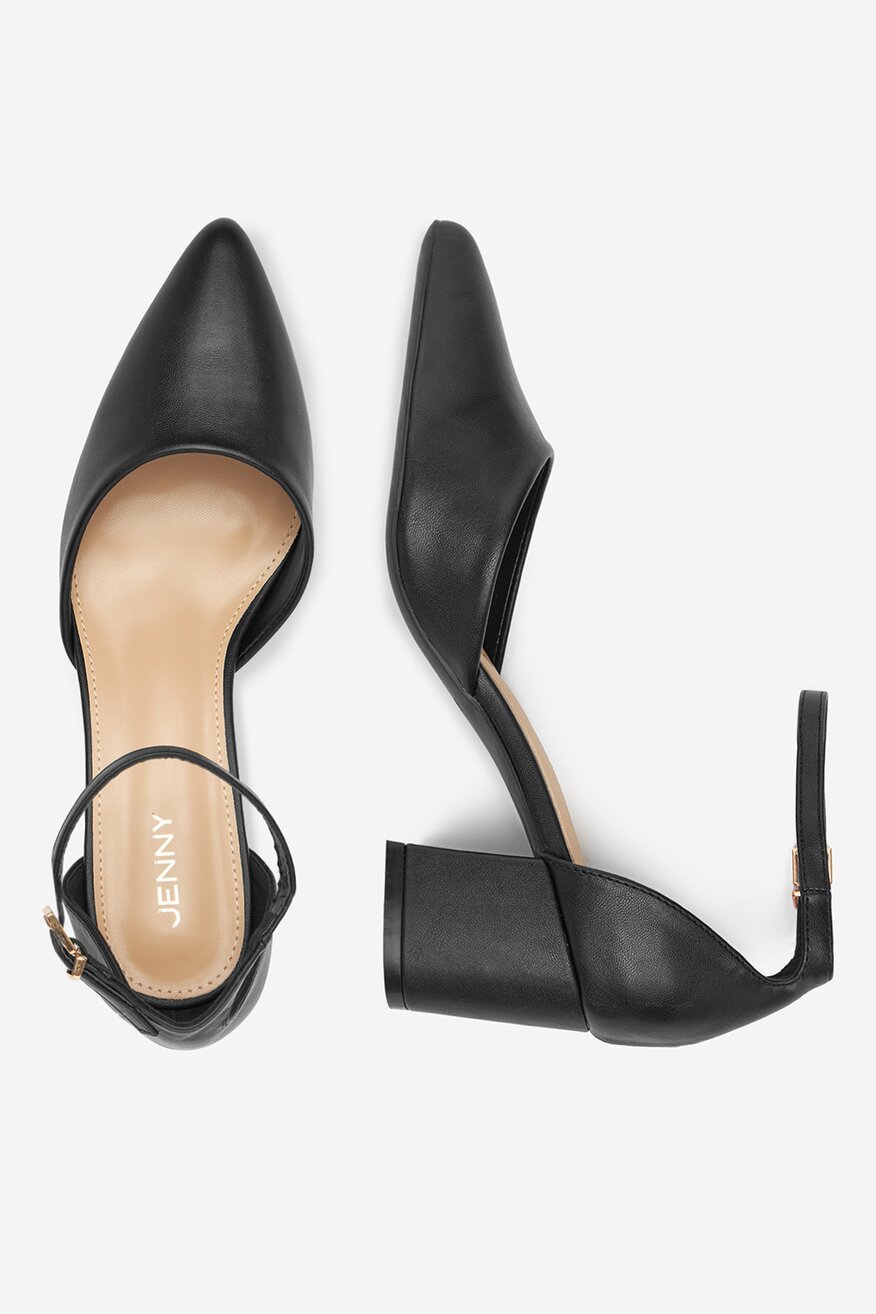 Pantofi cu toc Jenny NEGRU - 5903698052403