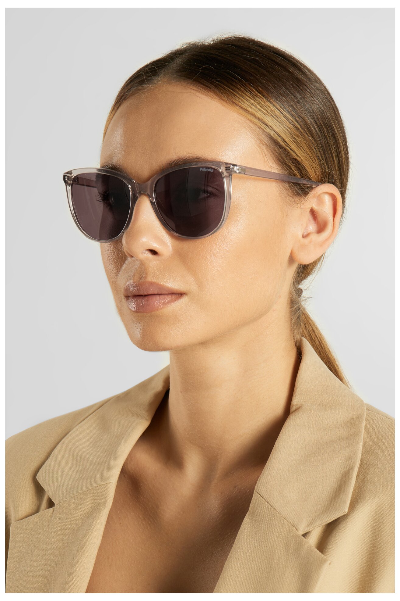 Okulary damskie Polaroid 4138/S Różowy jasny