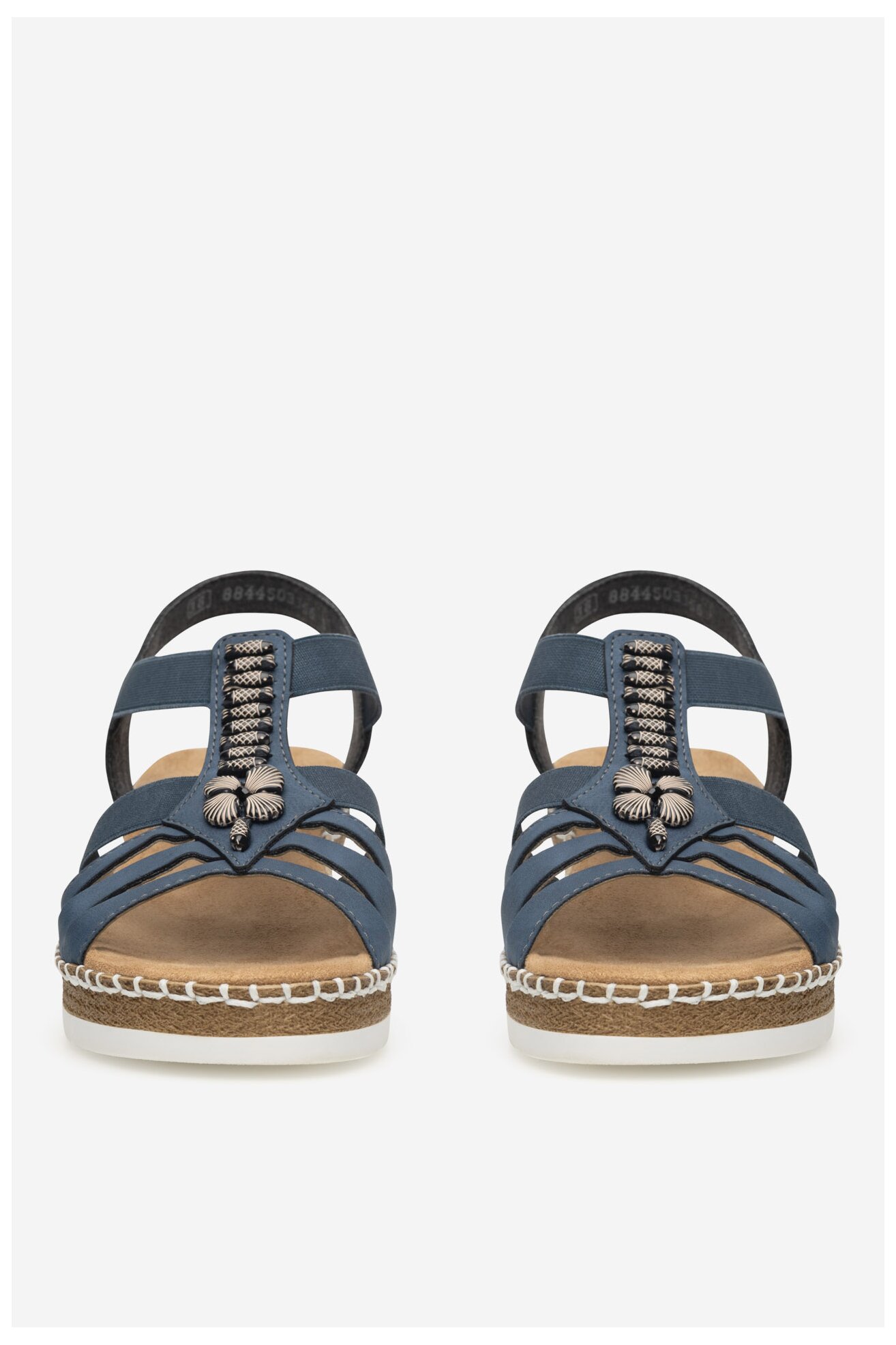 Sandały Rieker V1206-14 Niebieski