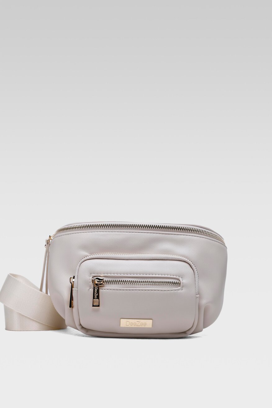 
                DeeZee - Saszetka nerka pastelowa beżowa - 5904248393120