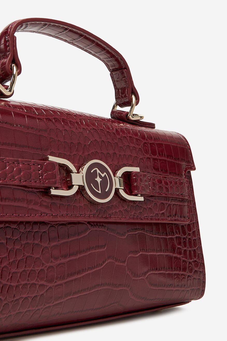 Дамска чанта EVA MINGE БОРДО - 5906751331002