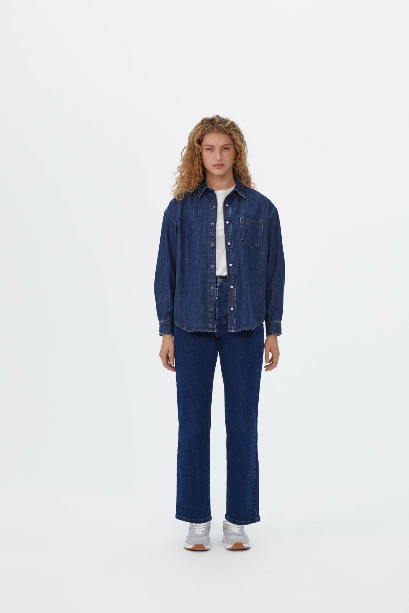 Koszula Americanos AM22KOD002 Granatowy