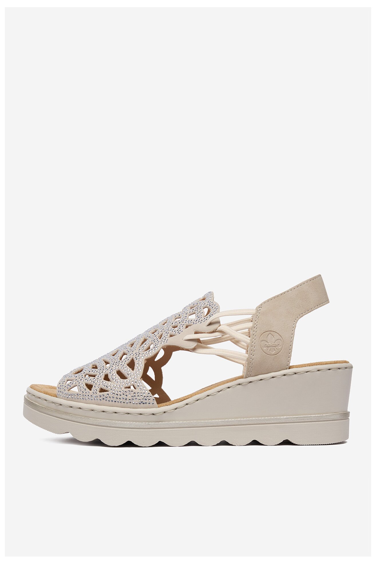 Sandały Rieker CEO-67465-62 Srebrny