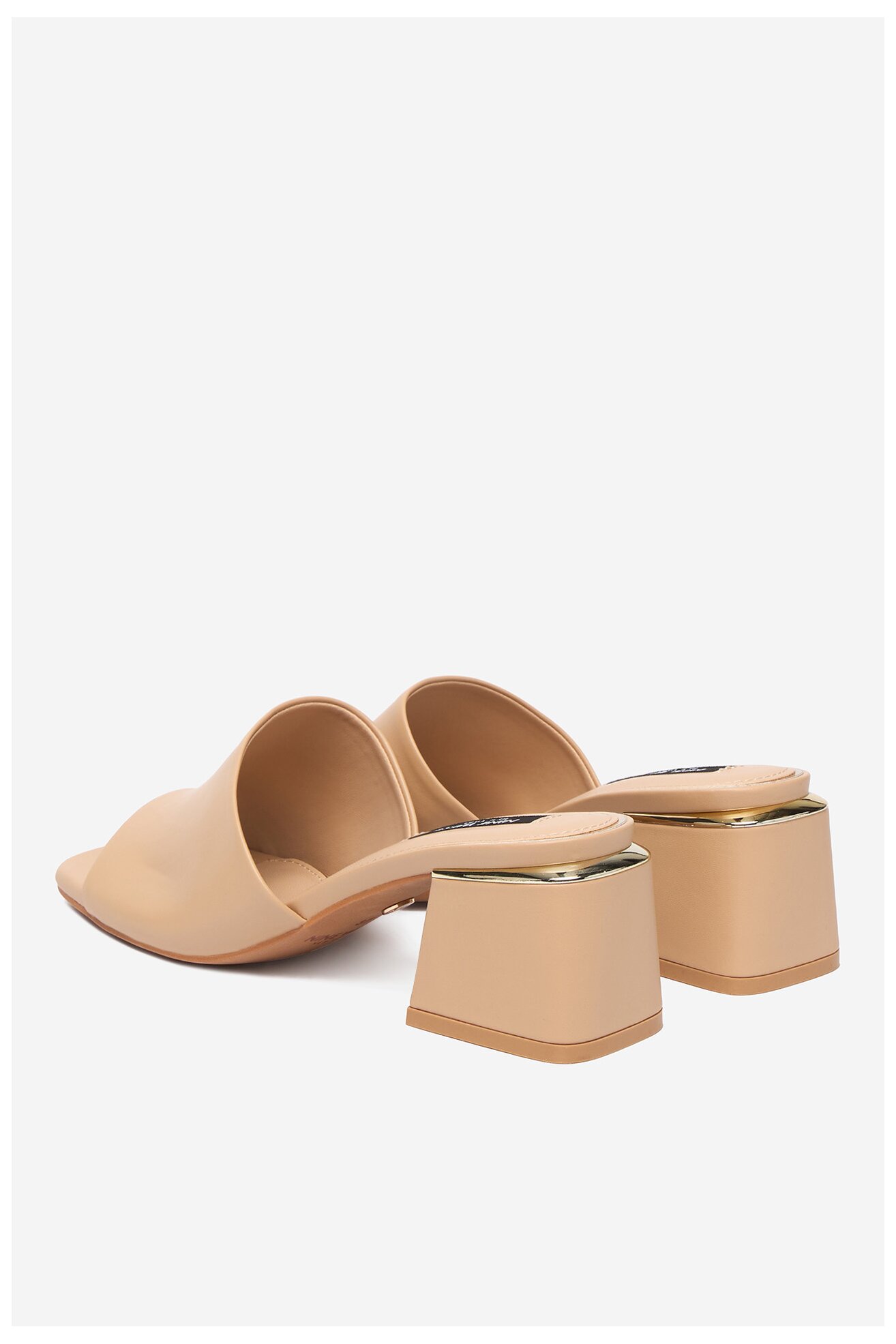 Klapki NINE WEST CEO-6223-9 Beżowy