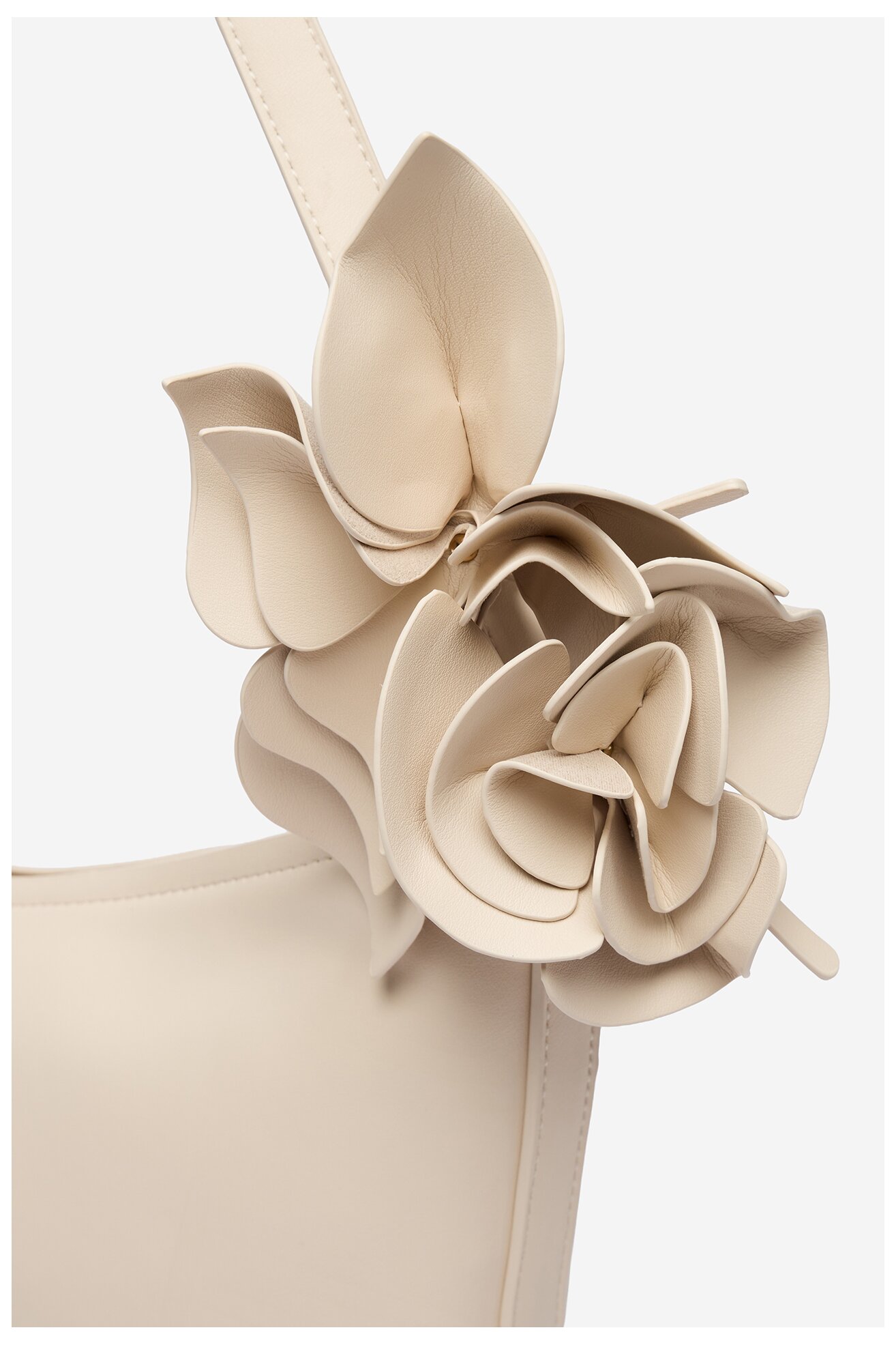 Сумка З Ремінцем Gino Rossi C-LDA8483 ІВОРИ