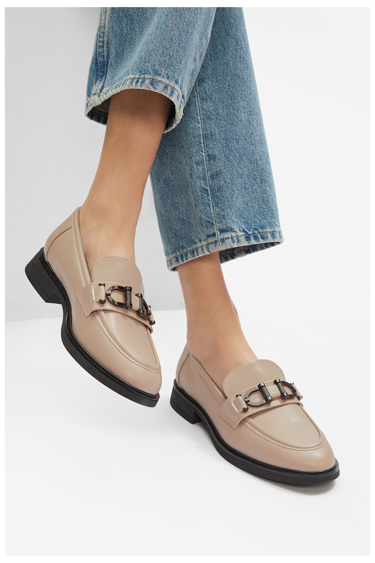 Mokasyn Jenny WFA3869-1 Beżowy ciemny