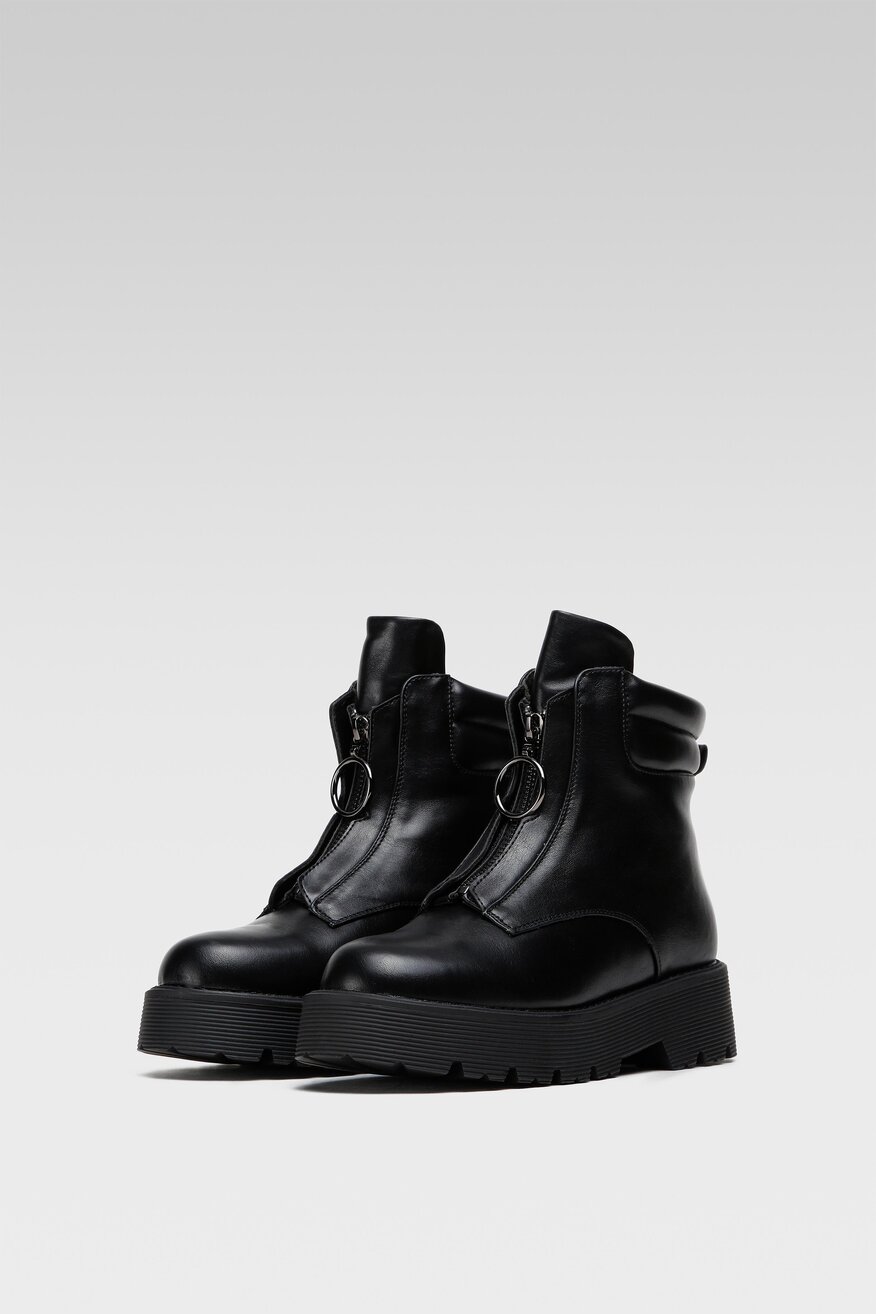 
                Jenny Fairy - Botki na grubej podeszwie - 5904862235615