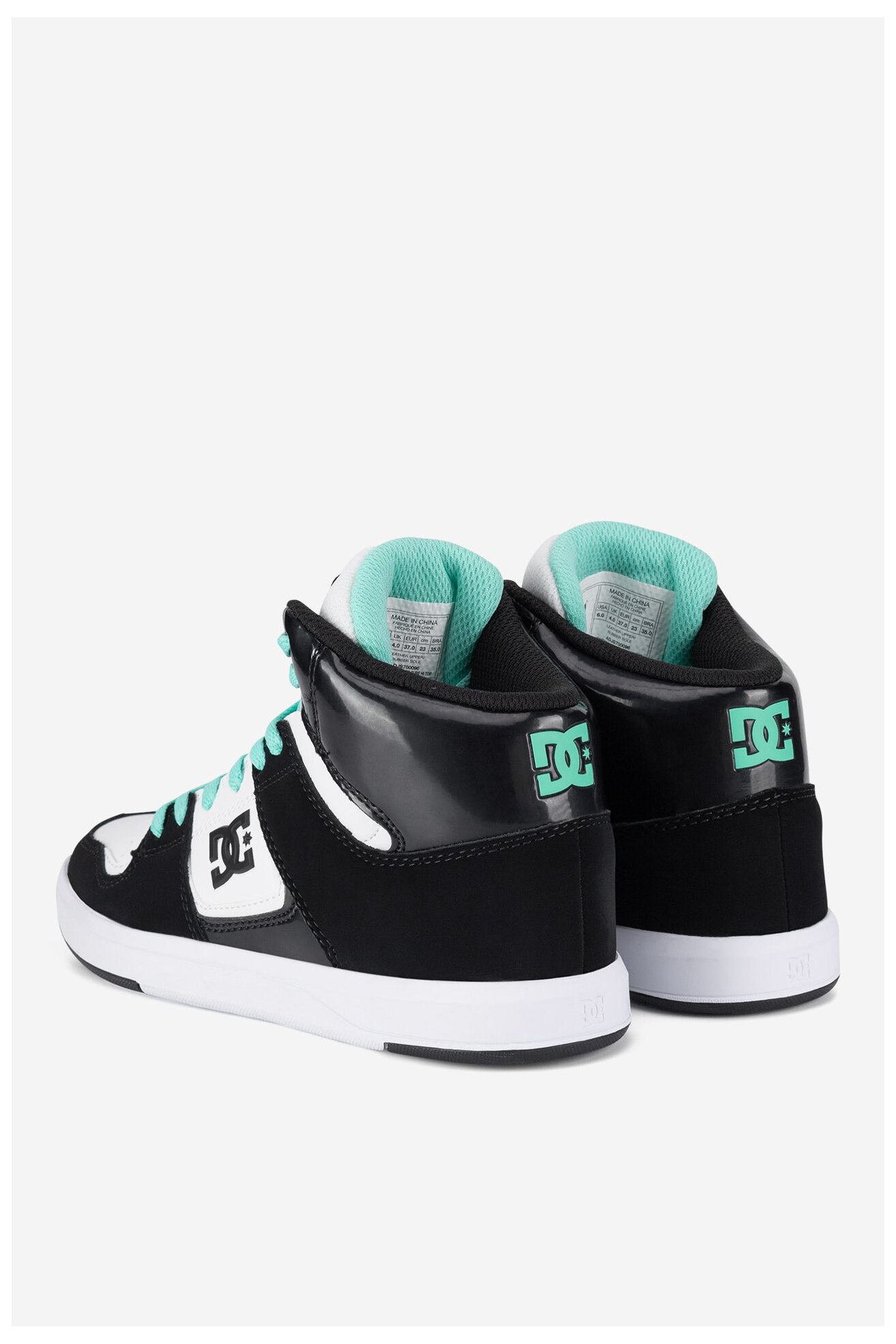 Sportcipő DC Shoes CURE HI TOP ADJS700096-BWQ FEKETE