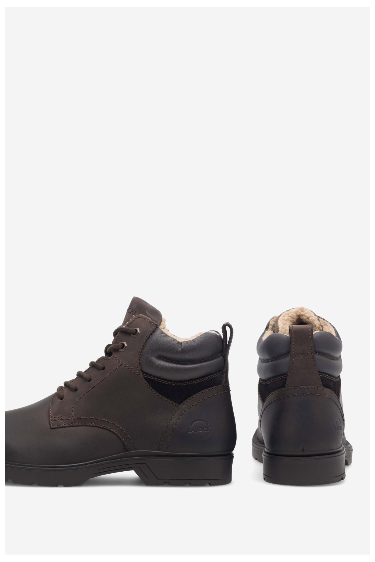 Trzewiki Lasocki SOON-01 MI08 Brązowy ciemny