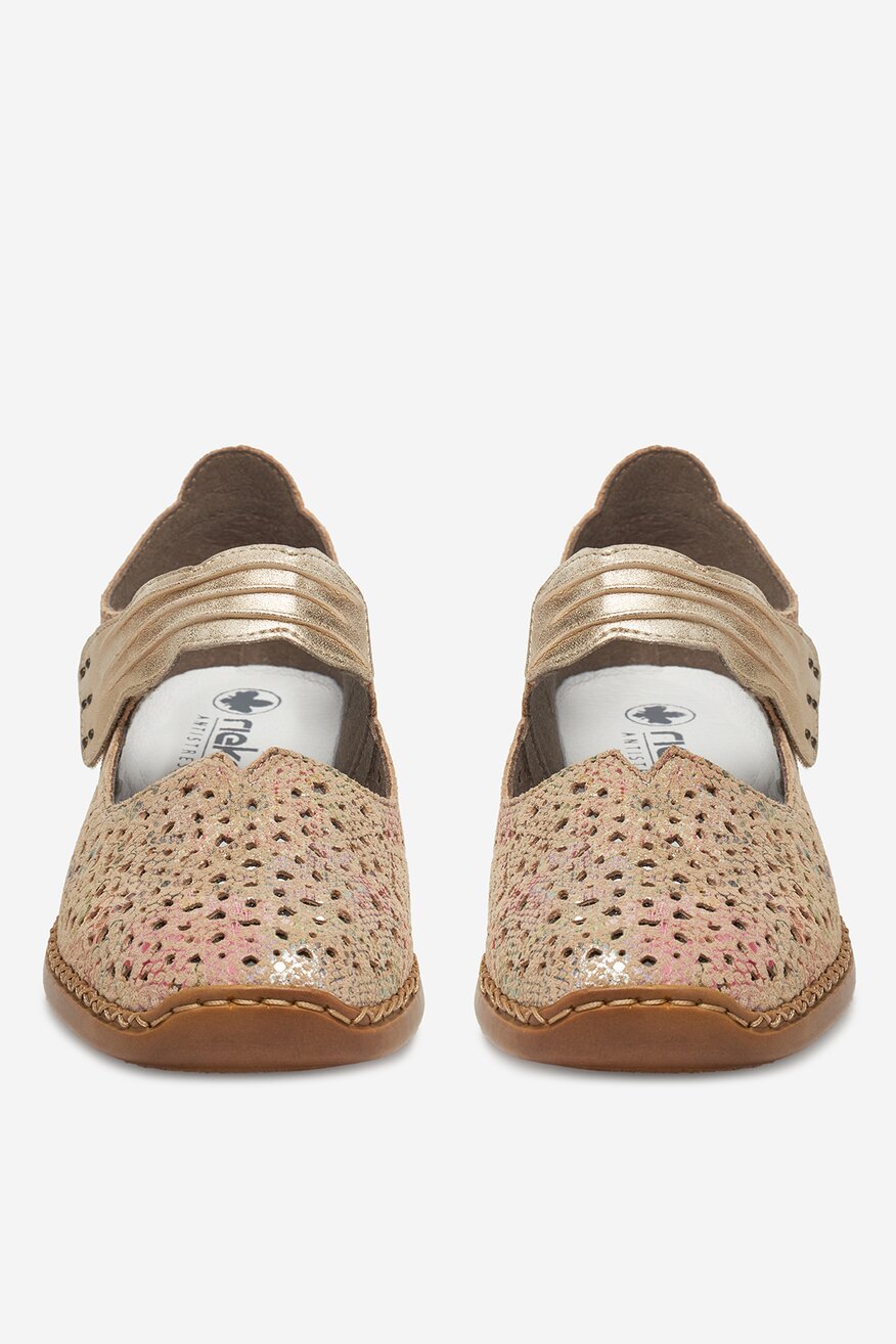 
                Rieker - Sandały skórzane - 5903698361659