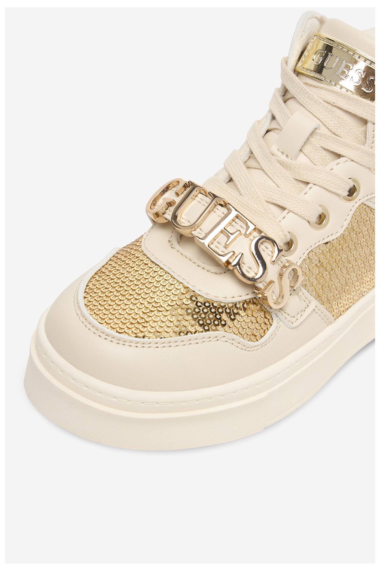Sneakers GUESS CEOWB-AVO-357-05 Złoty
