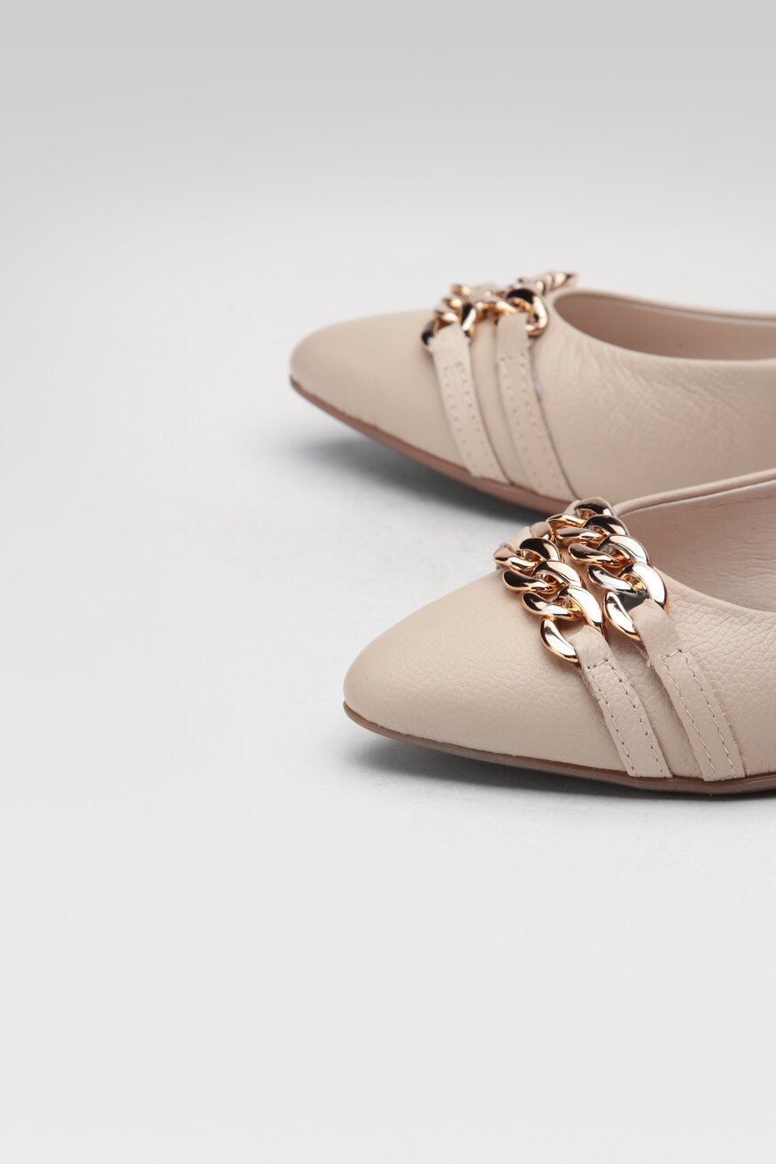 Lasocki - Skórzane baleriny - 5904862703879