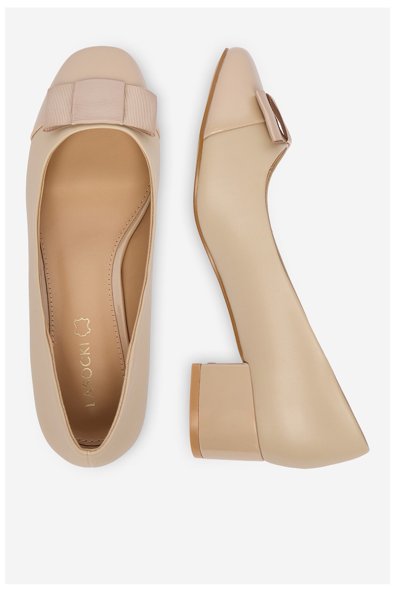 Елегантни обувки Lasocki CEO-HMS19028-2 БЕЖОВ