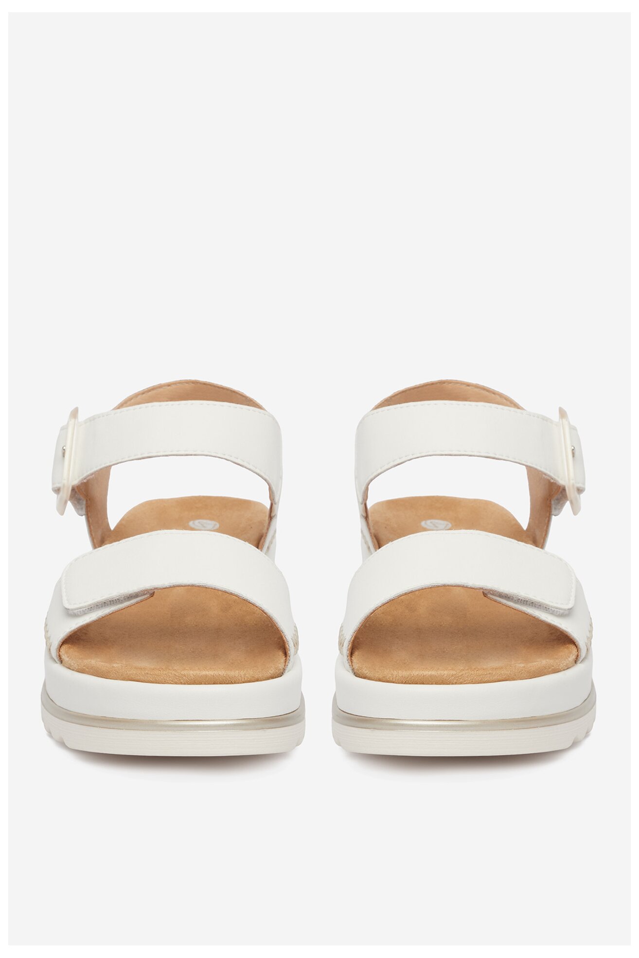 Сандали Remonte CEO-D3P53-80 ПОЧТИ БЯЛО