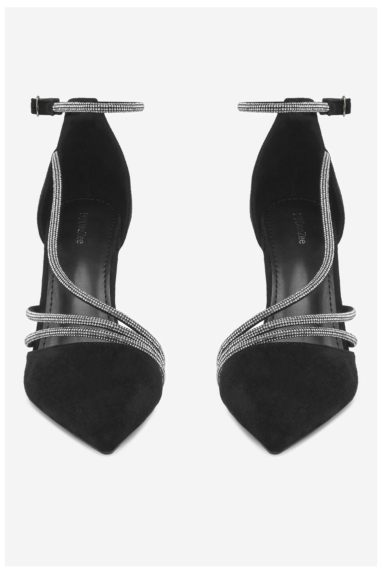 Pantofi cu toc DeeZee AJ-1932 NEGRU