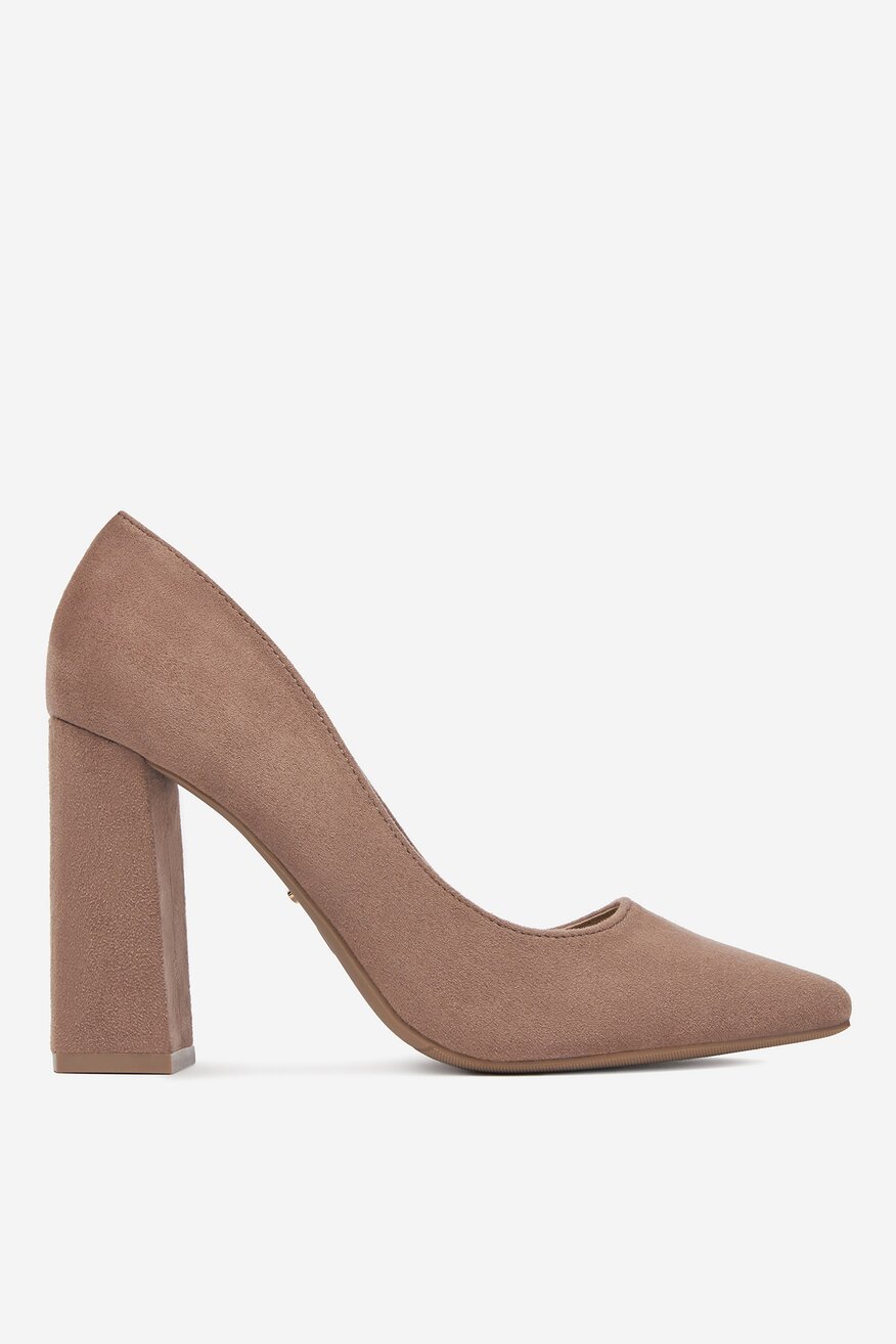 Pantofi cu toc DeeZee KAKI - 5904410079050