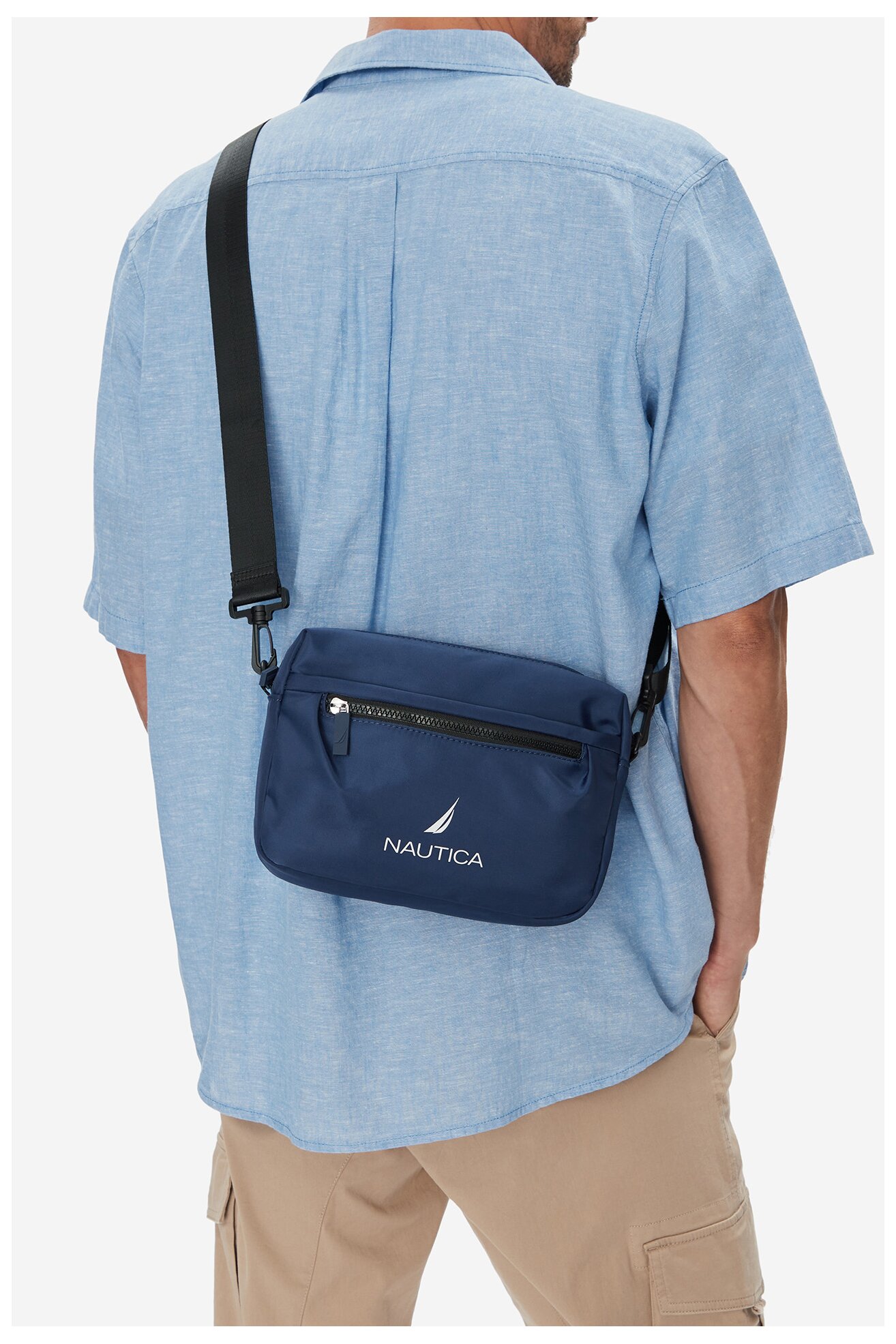 Férfi táska NAUTICA C-NTC-M-004-08 SÖTÉTKÉK
