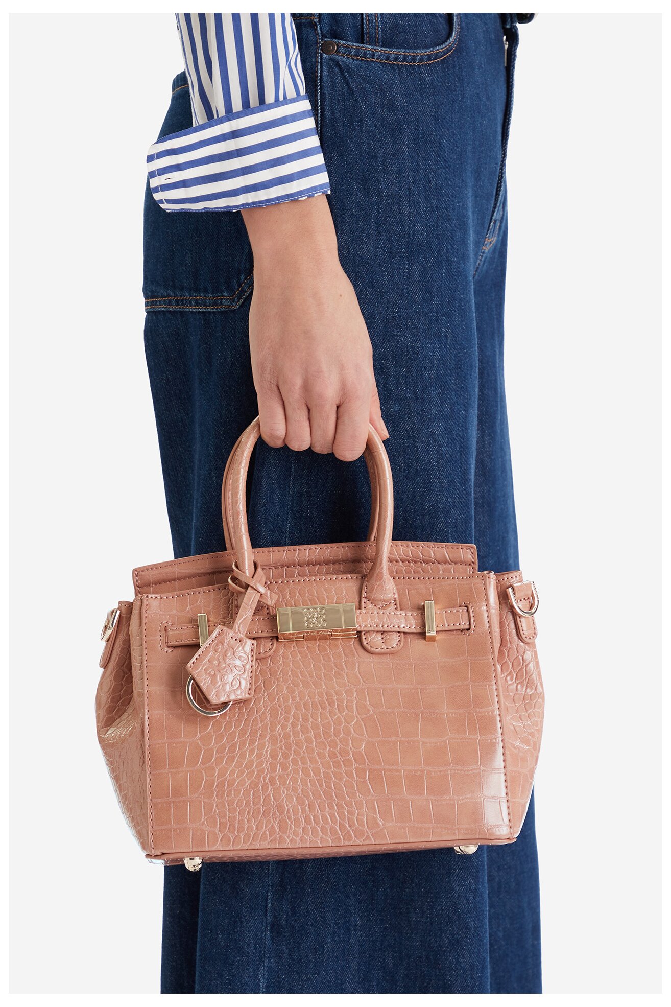 Kézitáska NINE WEST CEO-LEXA-LDA8378 RÓZSASZÍN